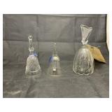 3 pc. Glass bells