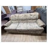 Upholstered Couch 86"L