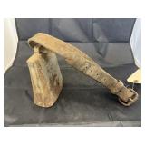 Cow Bell w/leather collar