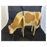 Wooden Decorative Cow