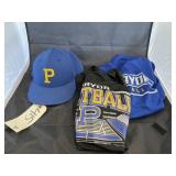 Ball cap & 2 shirts