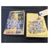 2 paperback books mysteries