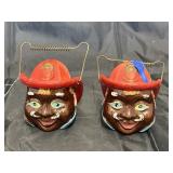 2 Pcs - Black Americana Salt/Pepper