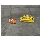 Decorative fish & turtle