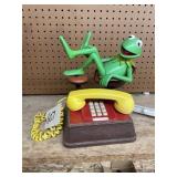 Kermit the frog push button telephone