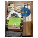 Box of assorted DVD