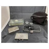 Vintage purses, cigarette case, & more