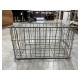 Metal Milk Crate