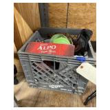 Golf Balls, Bike Seat, & More In Crate