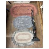 2 Woven Rugs, Bissel Stick Vac, & more