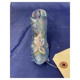 Fenton Hand Painted Signed Shoe