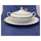 Crown Empire Serving Platter & Soup Dish