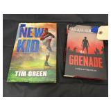 2 hardback books baseball & more