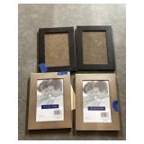 4 asstd. Picture frames 4 x 6