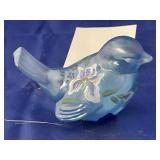 Fenton Hand painted Bird Figurine