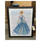 Framed Walt Disney Cinderella 26x32