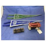 Pennants Toy Train & Log Car