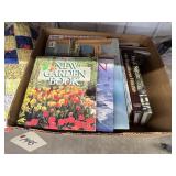 Box of Assorted Books - Gardening Travel