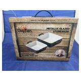 Guy Fieri 2 Pc Baking Dish Set NIB