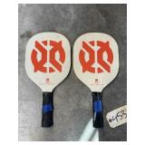 2 pc. Racket ball paddles