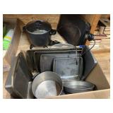 Box of asstd. Bakeware