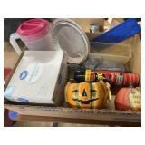 Plastic Pitcher, Cutlery, Pumpkin Pale, & more
