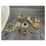 Bag of asstd. Oil lamp mantles & more