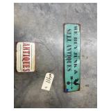 2 pcs. Home dï¿½cor signs