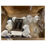 2 slice toaster, Water Glasses & coffee mugs