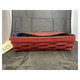 Longaberger basket w/ cloth liner