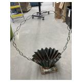 Decorative metal planter