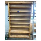 Wooden Shelf 49" L x 10" W x 80" H