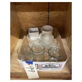 Assorted Glass Cups & Mugs