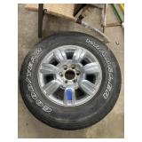 Goodyear Wrangler Tire & Rim 275/65 R18