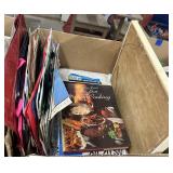 Asstd. Gift bags, wall decor, cookbook, copy paper