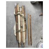 Wooden US Army Folding Canvas Cot