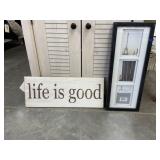 2 pcs. Picture Frame & Wall Dï¿½cor