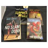 4 paperback books Sports