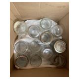 Assorted Glass Canning Jars