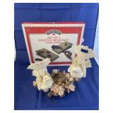 2 pcs. Desktop bean bag toss game & bird dï¿½cor