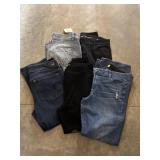 5 pc. Ladies Jeans sz. 16