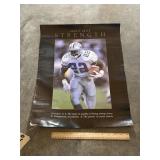 Emmitt Smith Football Poster