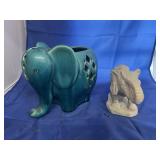 2 pc. Elephant Dï¿½cor