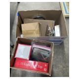 2 Boxes of Cards & Office Supplies