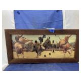 Rodeo Wall Clock