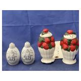 2 Sets Salt/Peppers