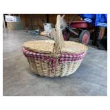 Picnic Basket w/party supplies
