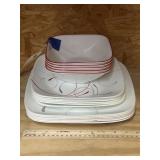 17 pcs. Corelle Plates & Bowls