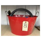 Metal Bin w/Wire Brush - Tubing - Soldering Gun