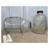 Shakespear Minnow Jar & Glass Minnow Jar